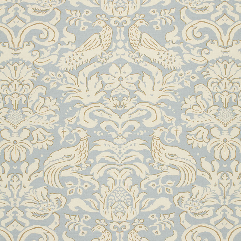 Aldwyn damask | Robin's egg
