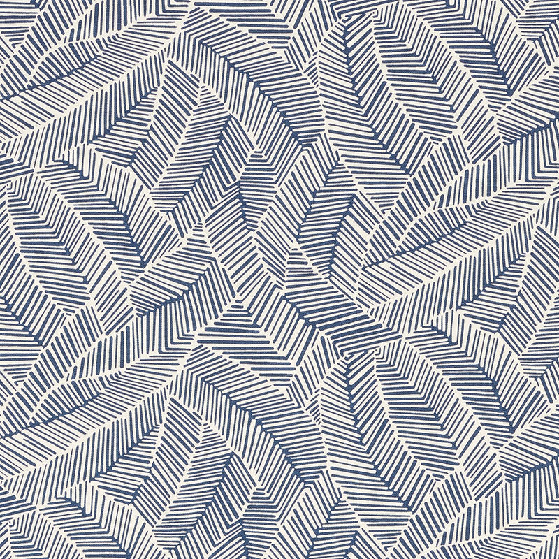 Abstract leaf | Navy