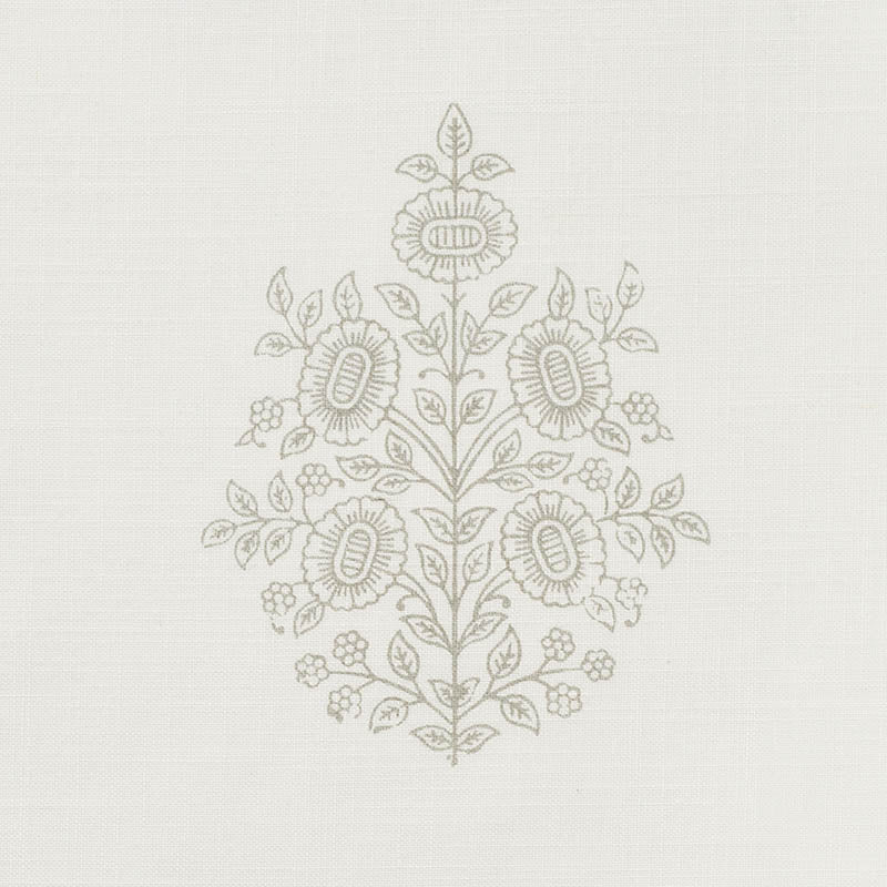 Asara flower sheer | Grey