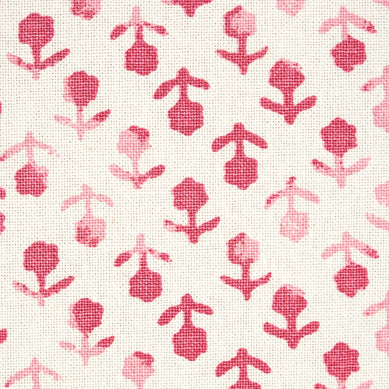 Beatriz hand blocked print | Pink