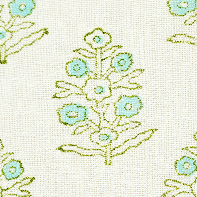 Aditi hand blocked print | Green