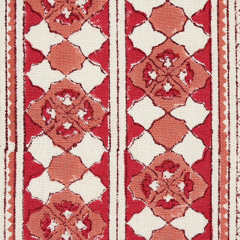 Amira hand blocked print | Dusty rose