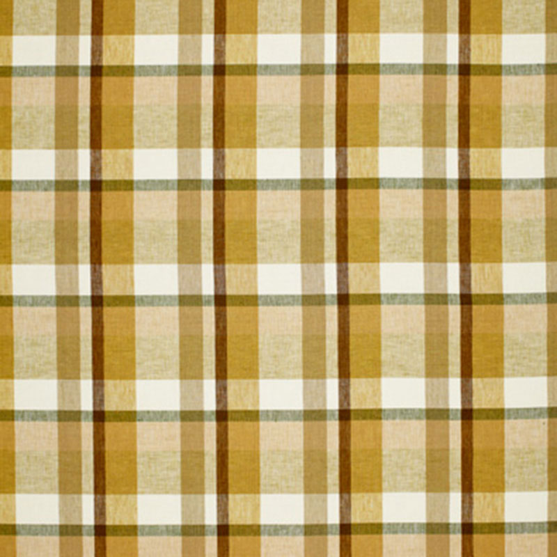 Augusta linen plaid | Sand dune