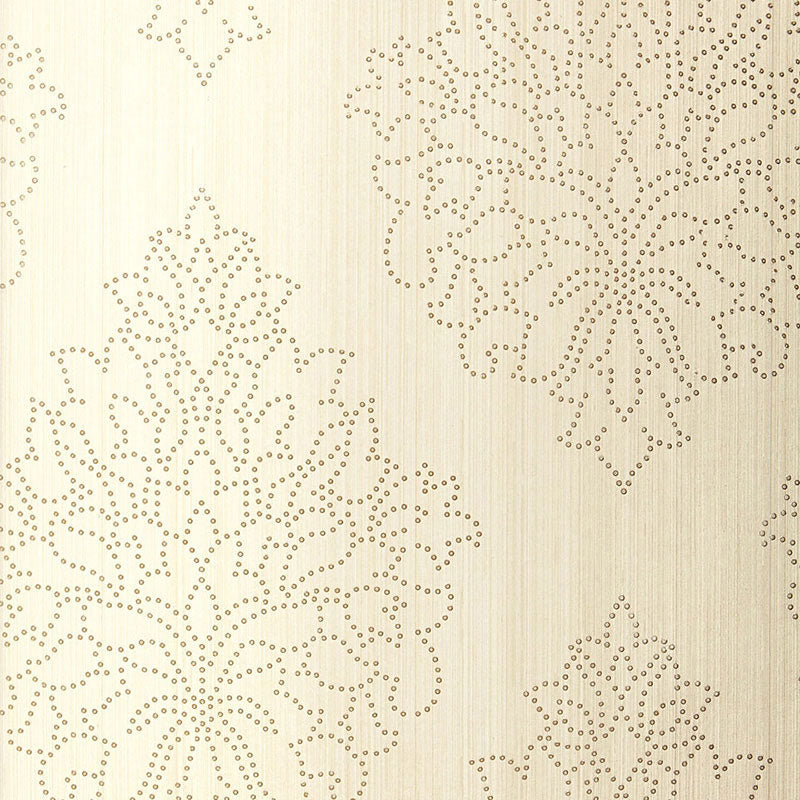 Beaded damask | Alabaster