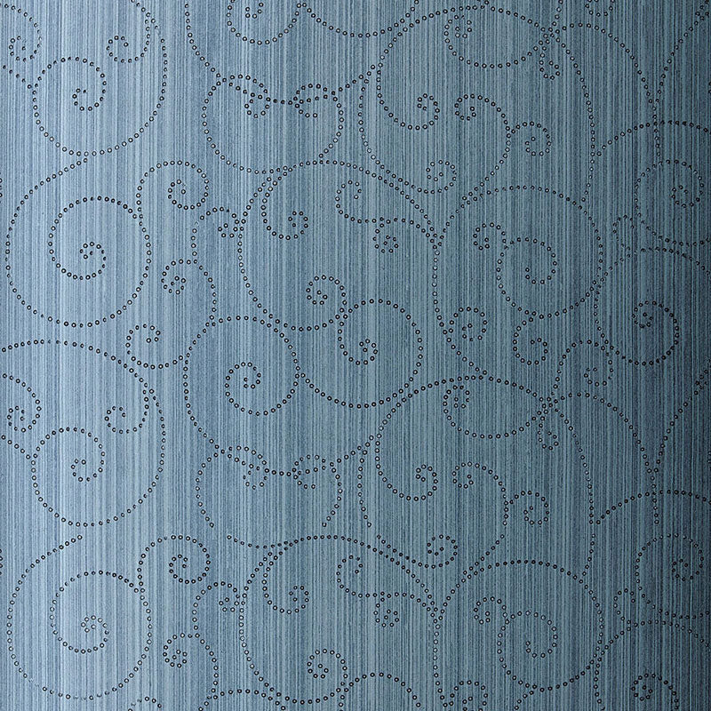 Beaded scroll | Peacock