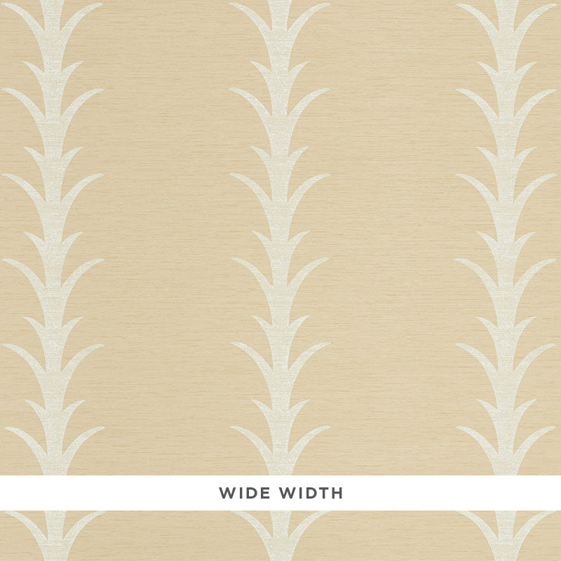 Acanthus stripe vinyl | Natural