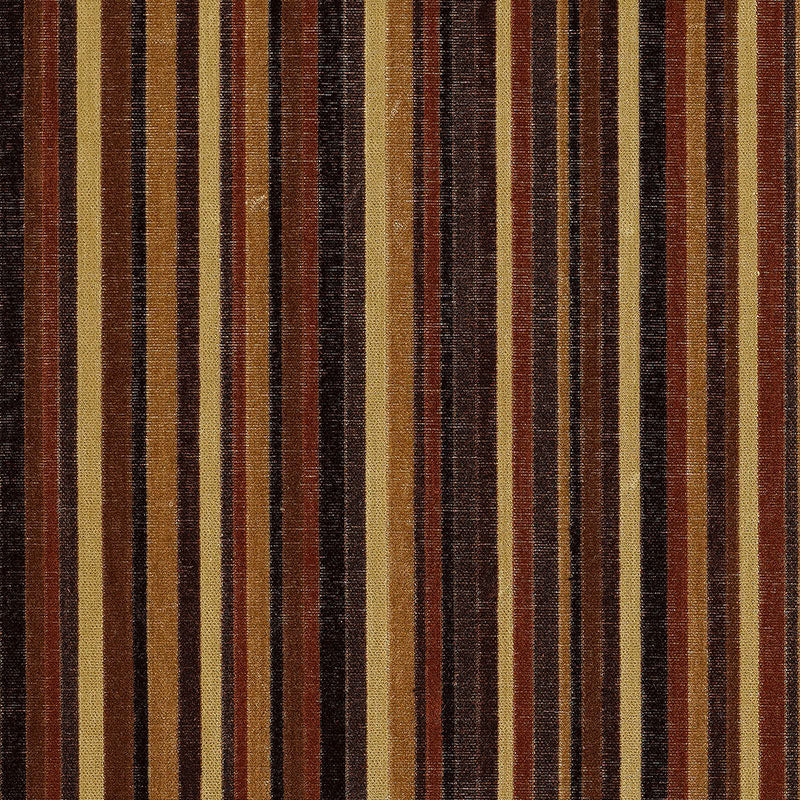 Syncopated velvet stripe | Noir / midnight
