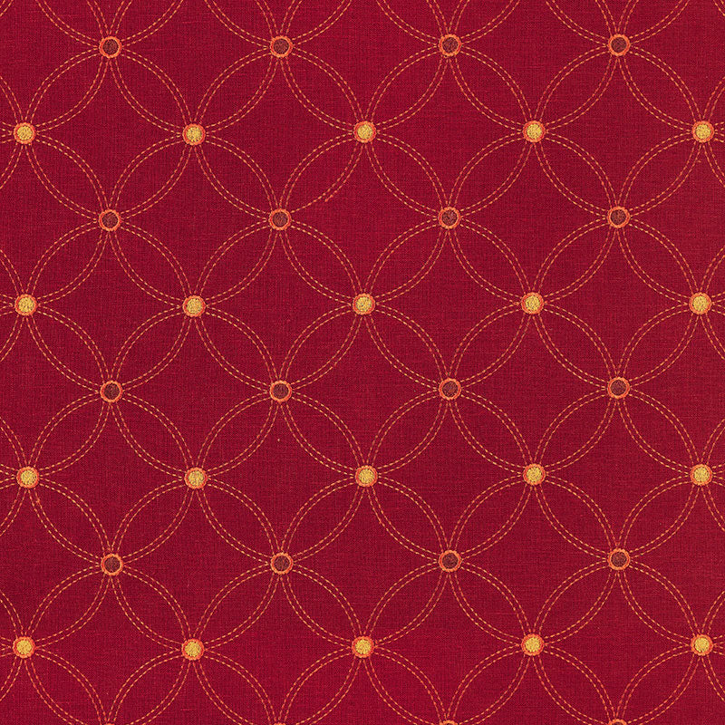 Nexus embroidery | Persimmon