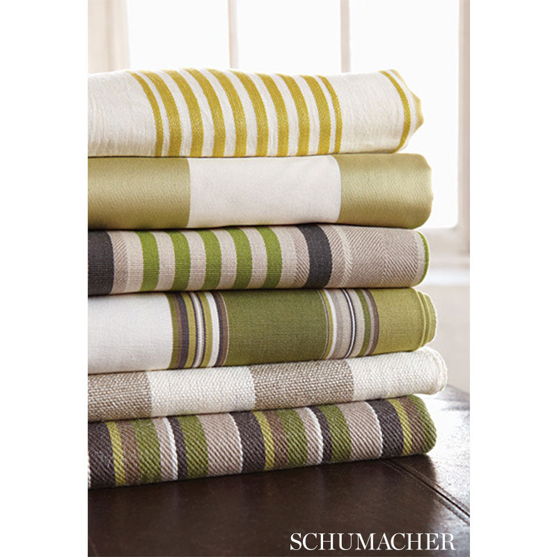 Augustin linen stripe | Linen / ivory