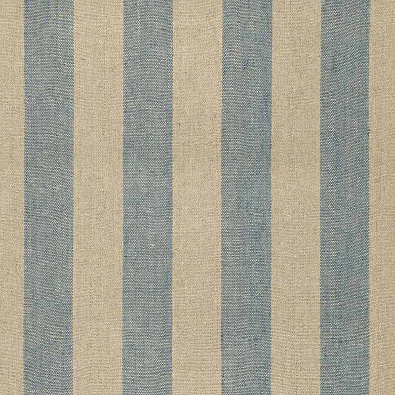 Augustin linen stripe | Denim / linen
