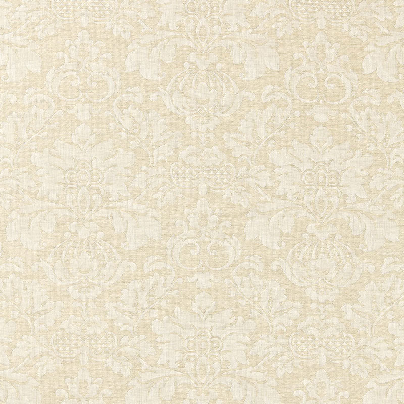 Montisi linen damask | Buttermilk