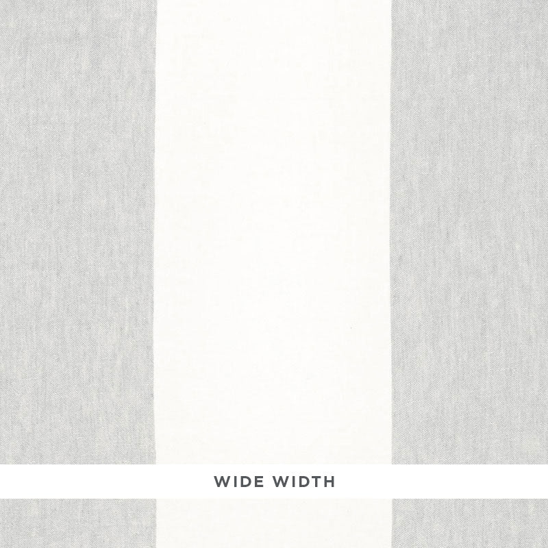 Vista linen stripe | Fog