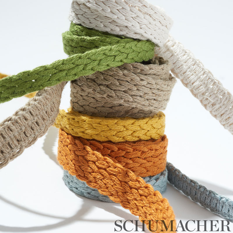 Braided linen tape | Leaf