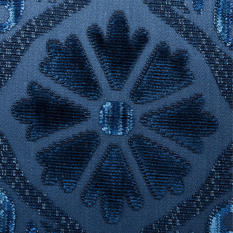 Suzani strie velvet | Sapphire