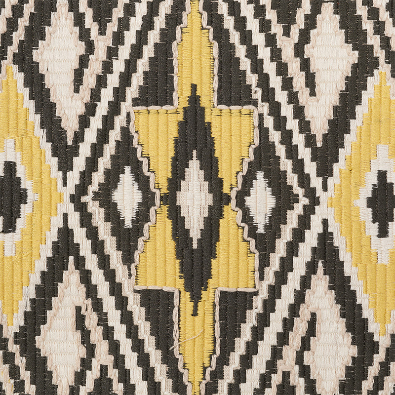 Bayeta embroidery | Yellow & neutral