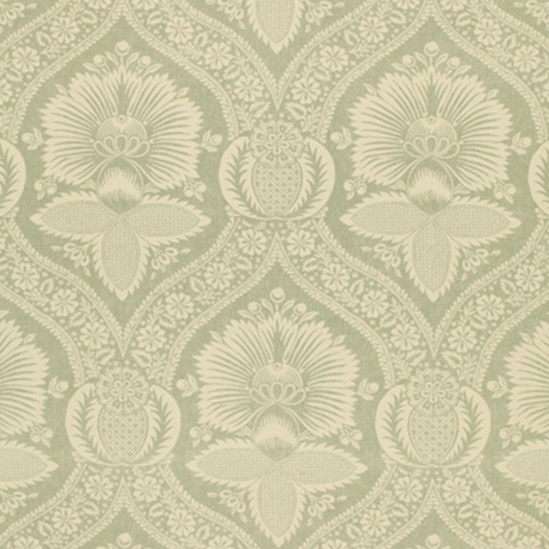 Villandry damask print | Mineral