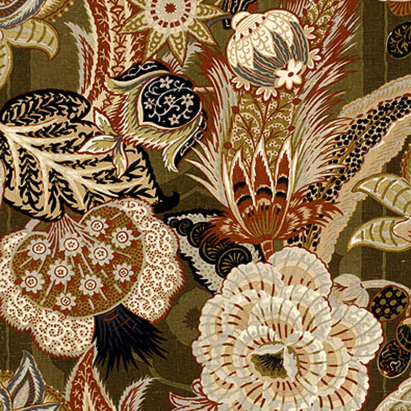 Zanzibar linen print | Sandalwood
