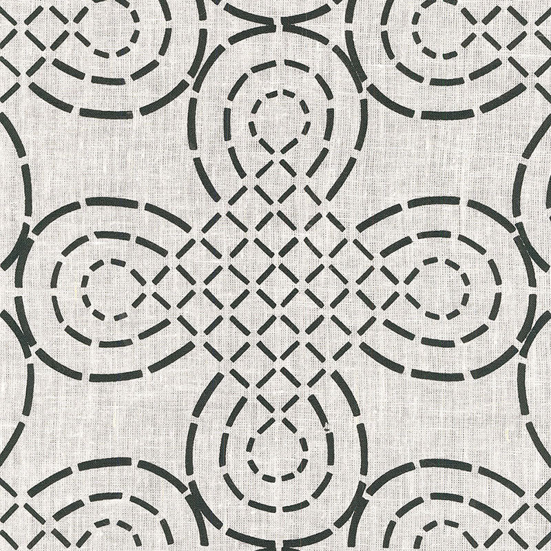Trellis knot | Ivory & onyx