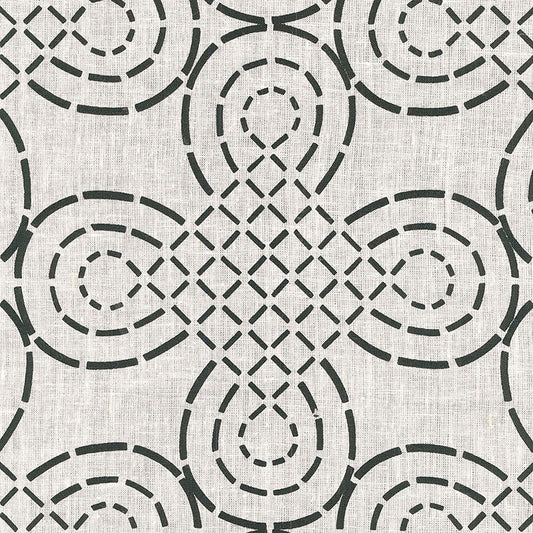 Trellis knot | Ivory & onyx