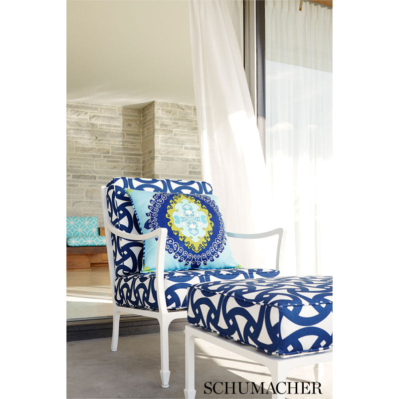 Santorini print | Persimmon