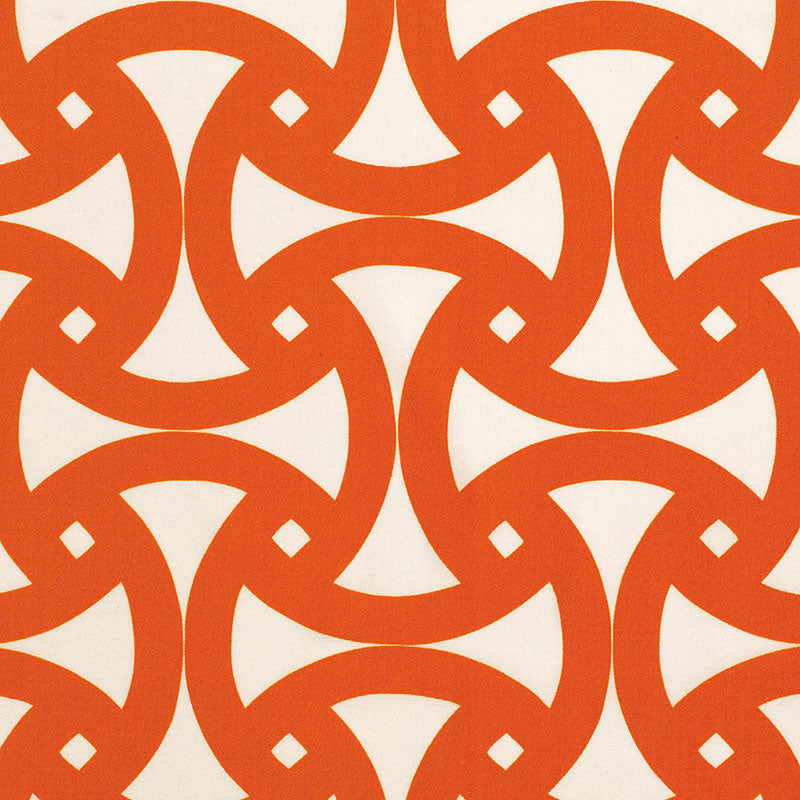 Santorini print | Persimmon