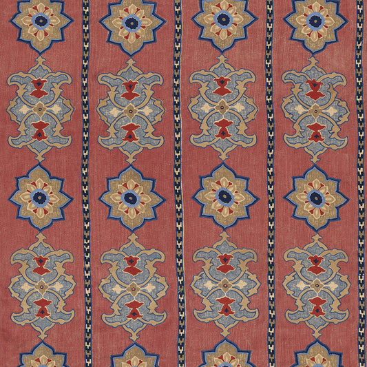 Temara embroidered print | Pomegranate