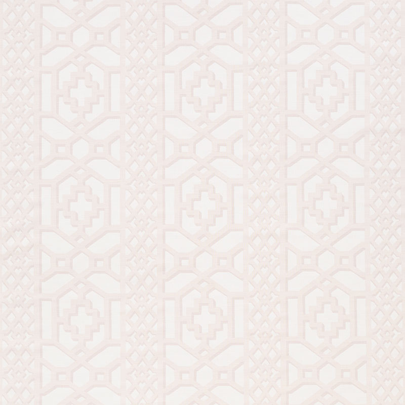 Zanzibar trellis matte | Blush