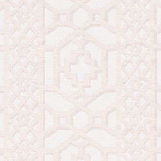 Zanzibar trellis matte | Blush
