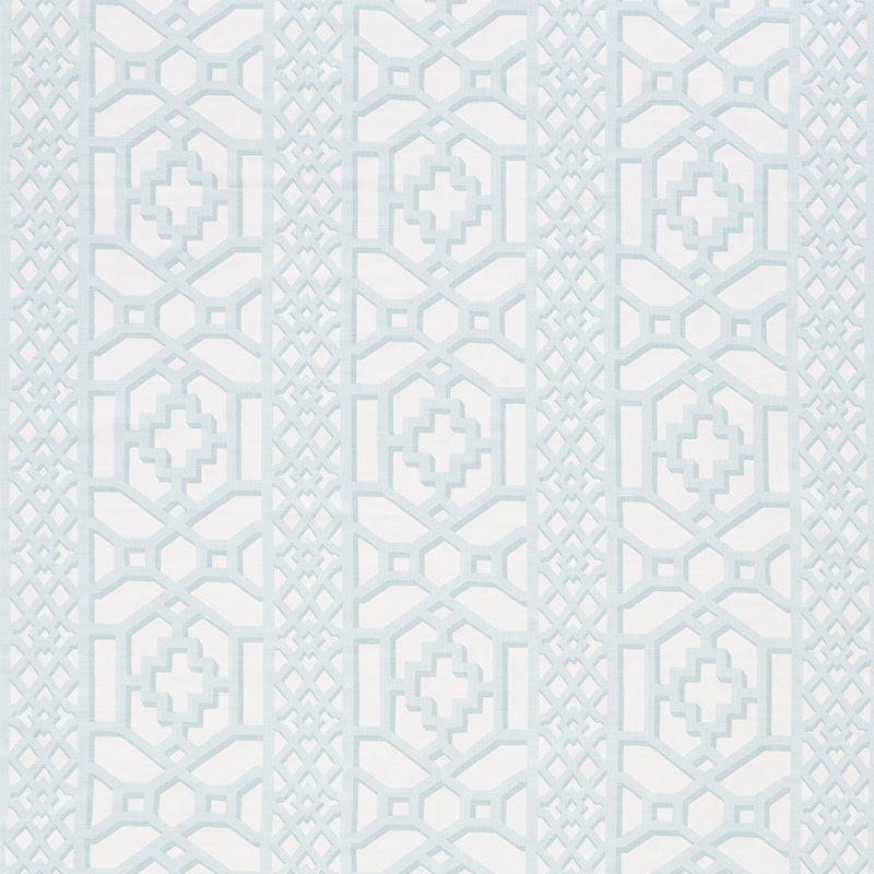 Zanzibar trellis matte | Winter mint