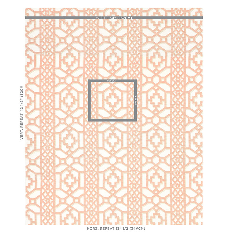Zanzibar trellis | Coral
