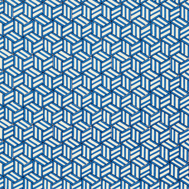 Tumbling blocks | Cobalt