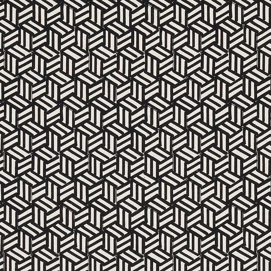 Tumbling blocks | Black