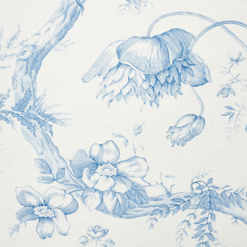 Toile de fleurs | Delft