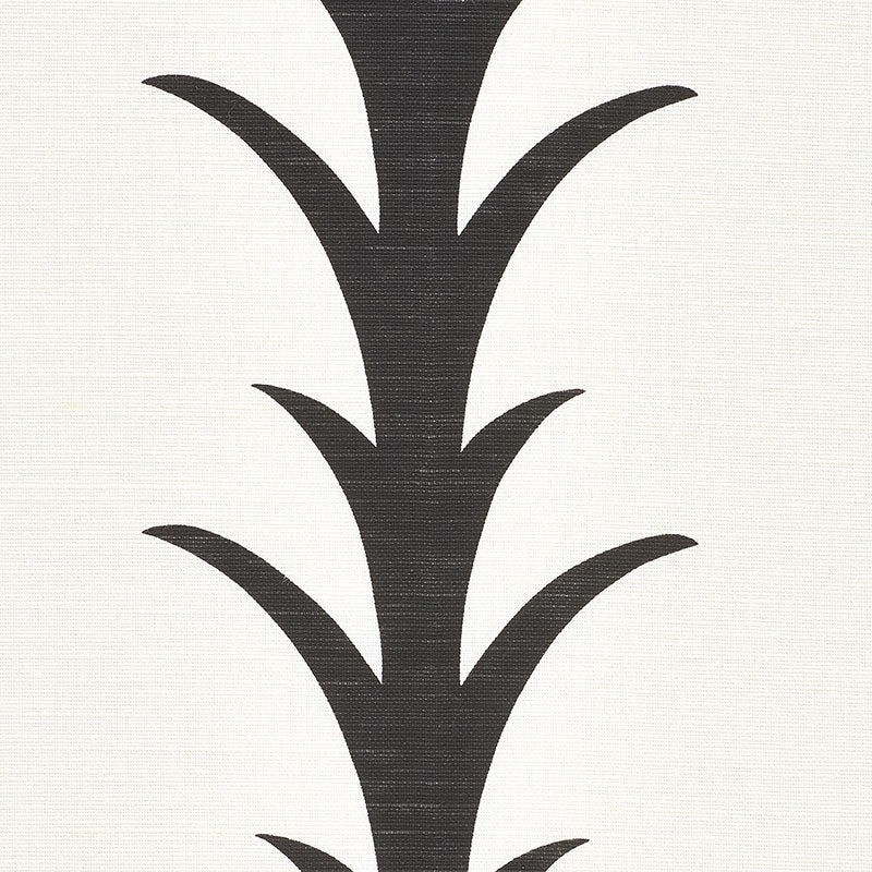 Acanthus stripe | Carbon