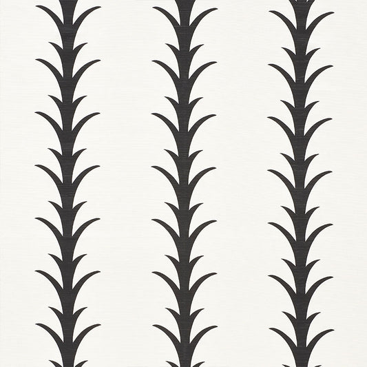 Acanthus stripe | Carbon