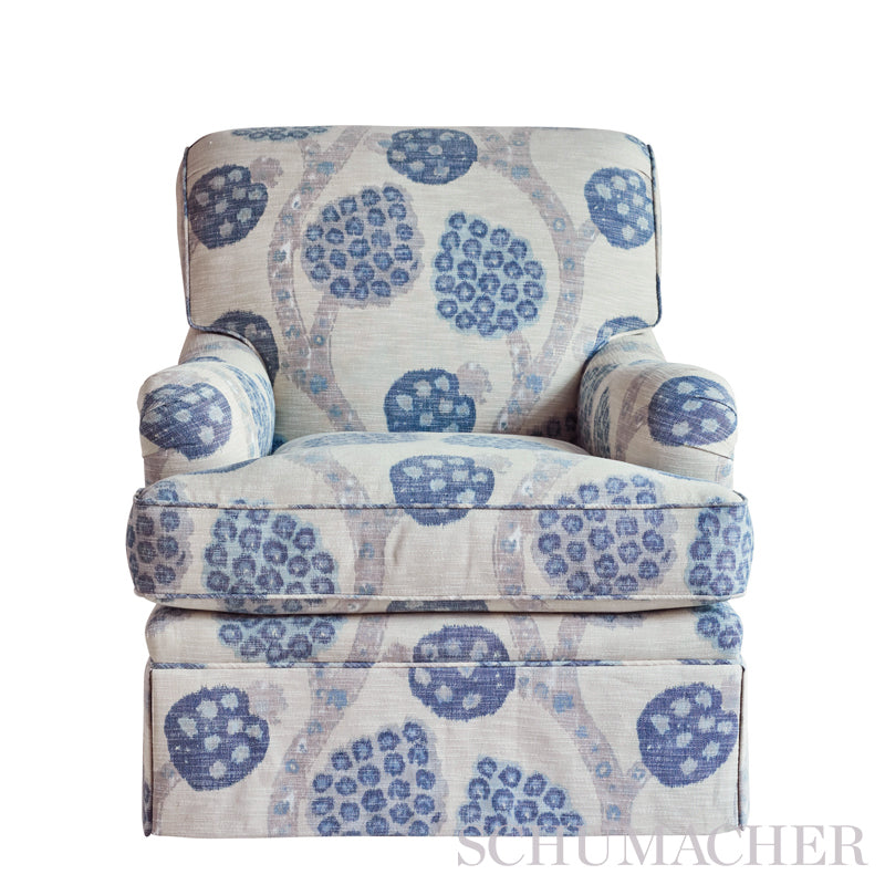 Annabel warp print | Blue