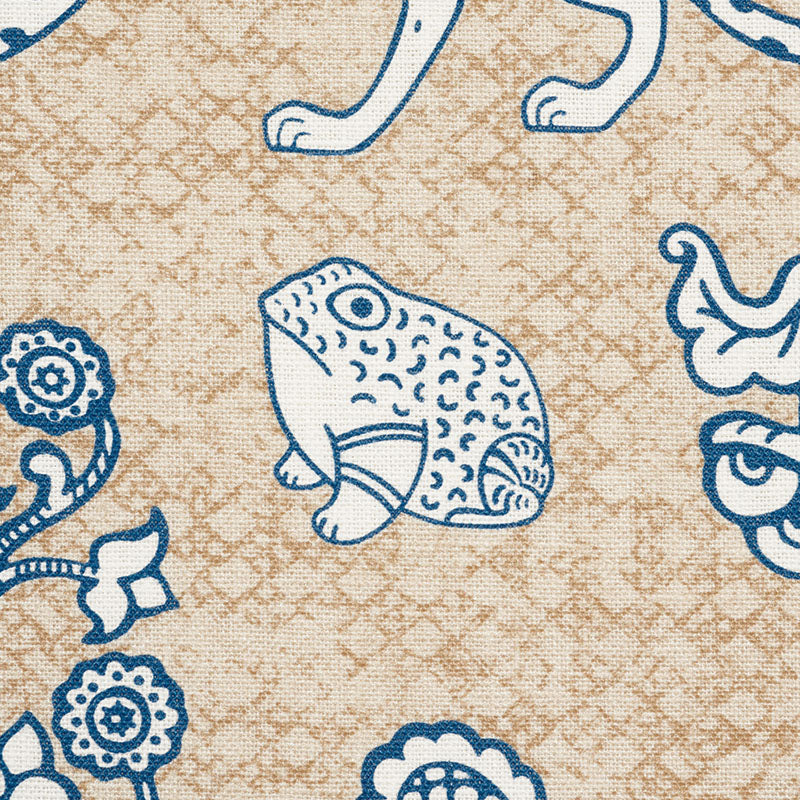 Animalia | Blue & natural