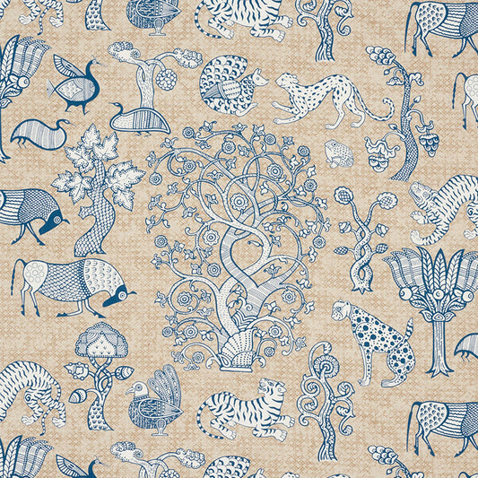 Animalia | Blue & natural