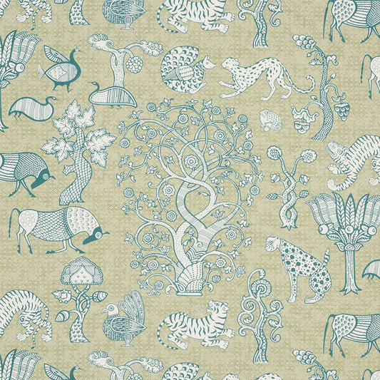 Animalia | Peacock & leaf