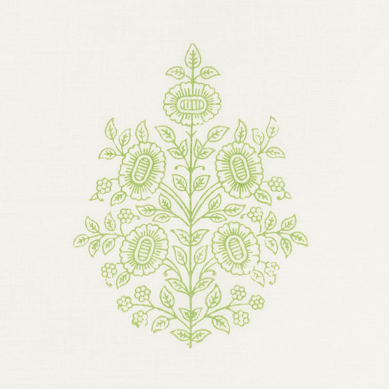 Asara flower sheer | Green