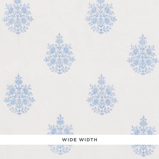 Asara flower sheer | Blue