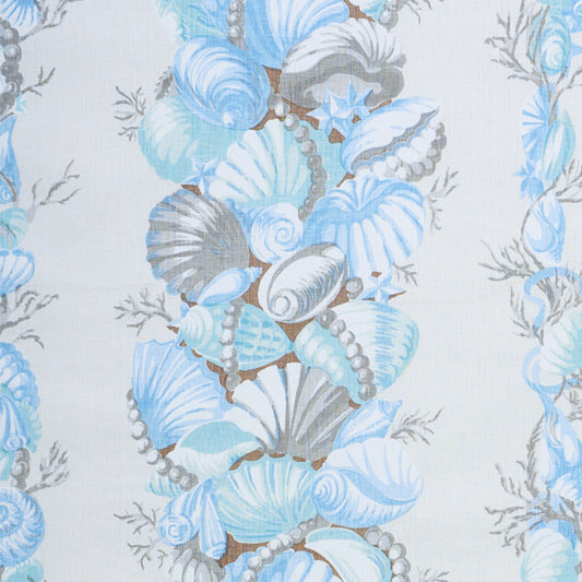 Bedolina chintz | Blue & grey
