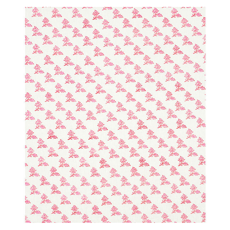 Torbay hand blocked print | Pink