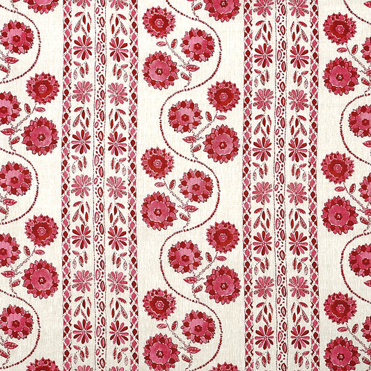 Zinnia handmade print | Pink