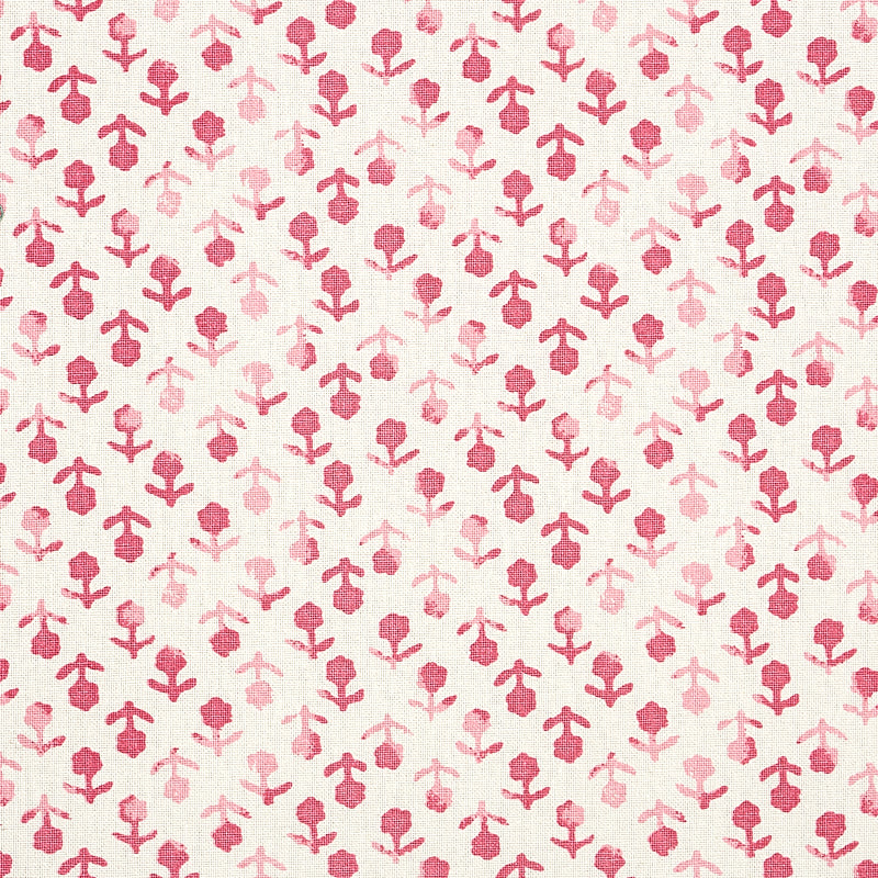 Beatriz hand blocked print | Pink