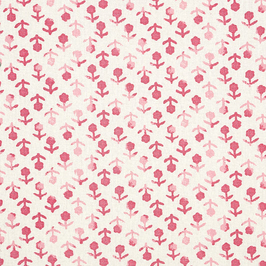 Beatriz hand blocked print | Pink
