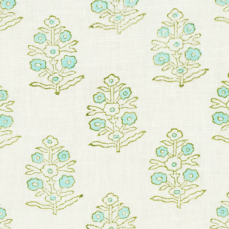 Aditi hand blocked print | Green