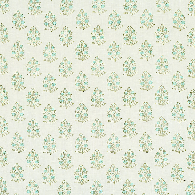 Aditi hand blocked print | Green