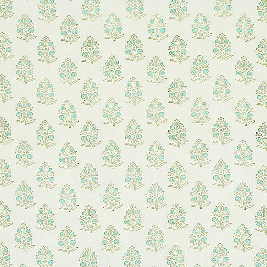 Aditi hand blocked print | Green