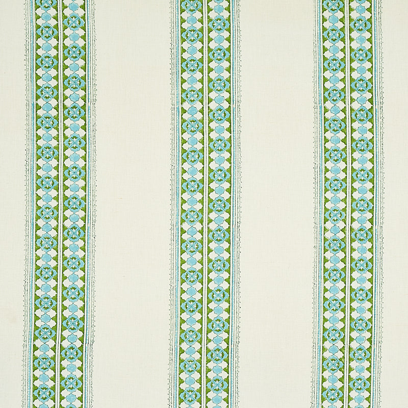 Amira hand blocked print | Leaf